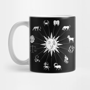 Sun and Moon - all zodiac signs Mug